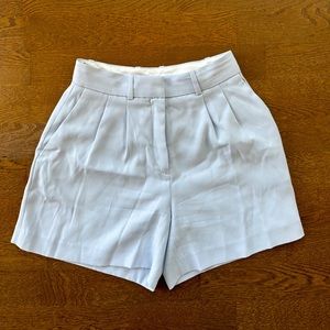 Sky-blue Babaton Shorts